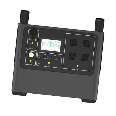 centrale elettrica portatile della batteria pura della sinusoide LiFePO4 di 2000w 110V/220V