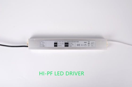 Driver all'aperto IP67 100W impermeabile di contabilità elettromagnetica Constant Voltage LED