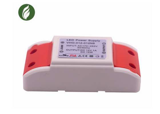 Driver di plastica pratico ultraleggero 12W 12V del LED per i riflettori