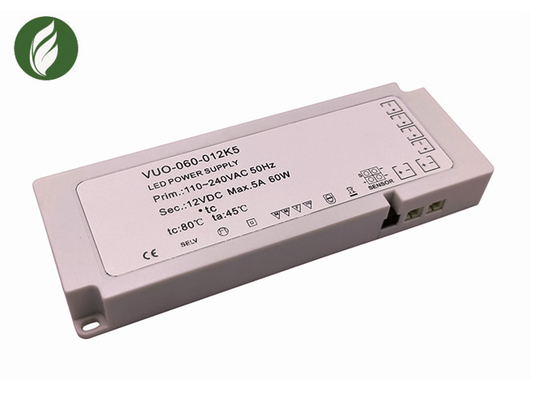 60W 5A ultra sottile sotto il driver Durable Anti Erosion del Governo LED