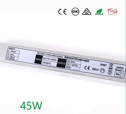 24V all'aperto dell'interno Constant Voltage Driver, trasformatore esile di CC di CA per le luci del LED