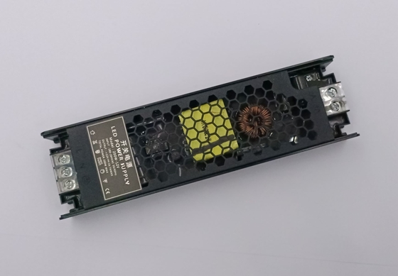 Driver esile d'abitazione nero di illuminazione di watt LED dell'alimentazione elettrica della scatola di luce di CC 24V 200