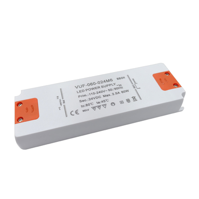 Driverfix impermeabilizza gli accessori ultra sottili di illuminazione di CA del driver 24V di 60W LED