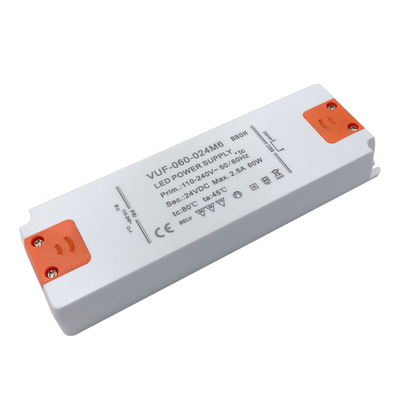 Driverfix impermeabilizza gli accessori ultra sottili di illuminazione di CA del driver 24V di 60W LED