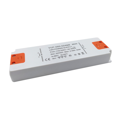 alimentazione elettrica di 50w LED 24v che accende il driver del Super Slim LED degli accessori