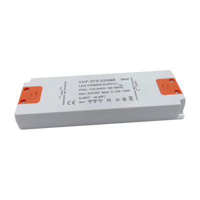 Certificazione fissante flessibile dei CB SAA del CE del driver della striscia del driver 75w LED di 24v LED
