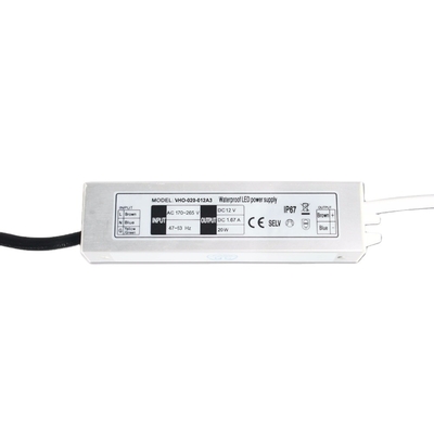 Driver elettronico impermeabile 20w 12V Constant Voltage Power Supply di IP67 LED