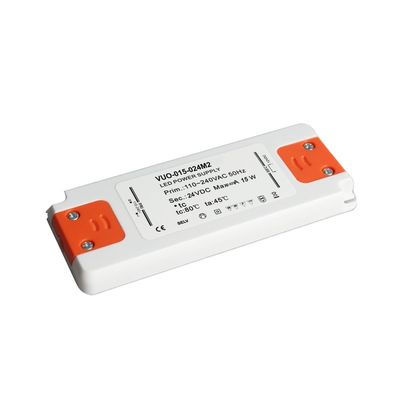 Alimentazione elettrica esile ultraleggera del LED 15w 24v Constant Voltage Driver