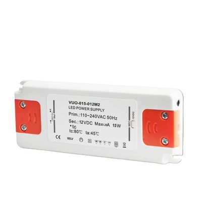 Alimentazione elettrica esile ultraleggera del LED 15w 24v Constant Voltage Driver