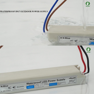 Alimentazione elettrica impermeabile del driver 60w IP67 LED della striscia di protezione 12v LED di Overtemp