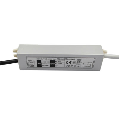 driver ultra sottile impermeabile di 20W Constant Voltage Power Supply 12V IP67 LED