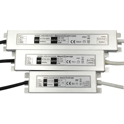 IP67 che valuta la spina esile dell'AU di With del driver dell'alimentazione elettrica del LED 20W 24V SAA LED
