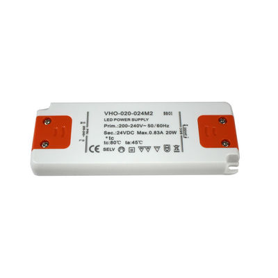 Alimentatore LED Ultra Sottile Driver 20W 24V Tensione Costante Per Strisce Luminose