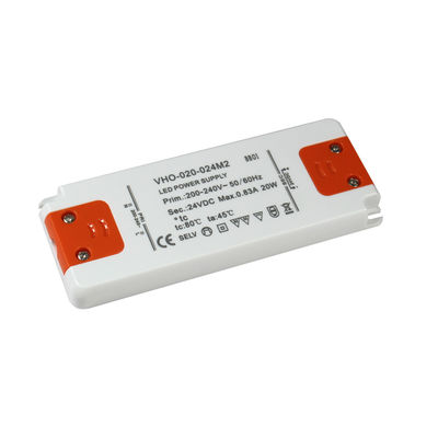 Alimentatore LED Ultra Sottile Driver 20W 24V Tensione Costante Per Strisce Luminose