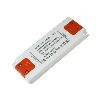 Alimentatore LED Ultra Sottile Driver 20W 24V Tensione Costante Per Strisce Luminose