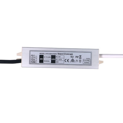 CE impermeabile SAA dell'alimentazione elettrica del Super Slim LED 20w 12V Constant Voltage For Strip Light