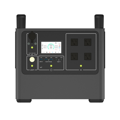 centrale elettrica portatile pura della batteria solare della sinusoide di 2000w 110V/220V con il pannello solare