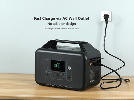 Centrale elettrica portatile della sinusoide pura del rifornimento di alimentazione di emergenza del generatore della Camera 1000w 220V