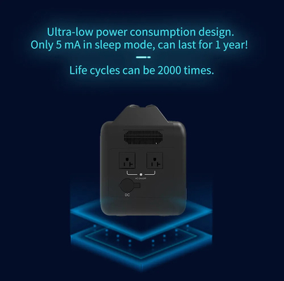 Centrale elettrica portatile di viaggio di 1000 watt del generatore della Banca portatile all'aperto di potere