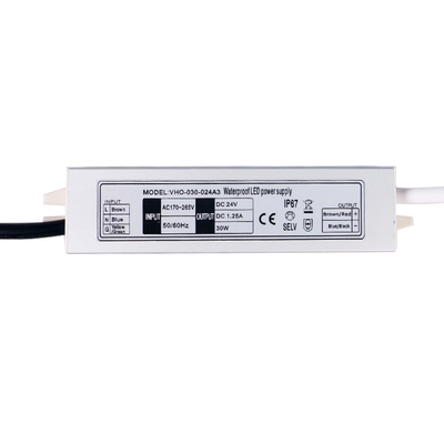 Resistente di acqua del trasformatore di Power Supply 12V 30w del driver della luce del IP 67 Constant Voltage LED