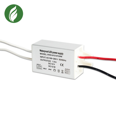 Driver a prova d'umidità di bassa tensione di SAA LED, driver pratico di 12V 1A LED