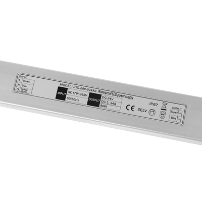 Driver ultraleggero impermeabile 24V di Constant Voltage LED per il contrassegno