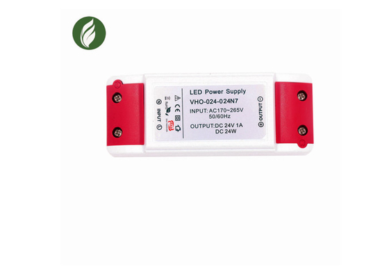 Driver di plastica 24V 1A 24W di SAA 110x45x28mm LED per le luci dello specchio