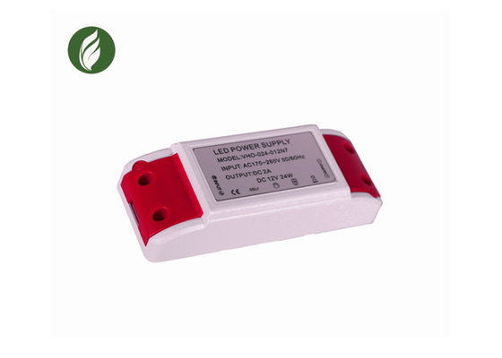 Driver di plastica 24V 1A 24W di SAA 110x45x28mm LED per le luci dello specchio