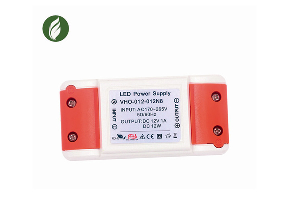 Driver di plastica pratico ultraleggero 12W 12V del LED per i riflettori
