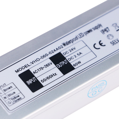 Luce di striscia all'aperto Heatproof di For LED del driver dell'alimentazione elettrica della luce di 60W LED