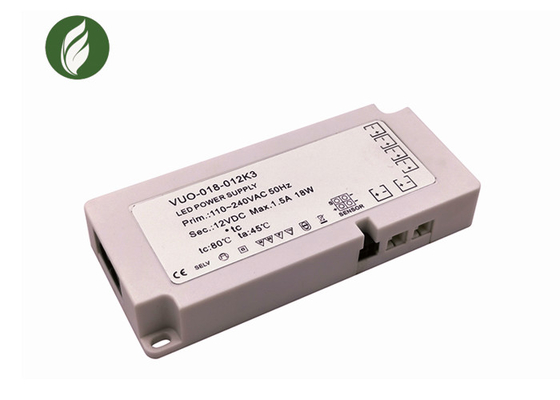 Senso multiplo di SAA sotto il driver 12V 18W del Governo LED ignifugo