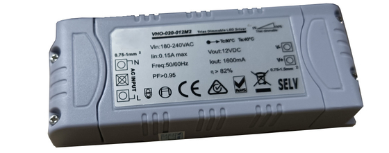Driver di plastica di Dimmable LED del triac