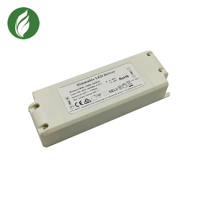 Alimentazione elettrica leggera di Dimmable del triac IP20, driver della striscia di 1500mA Dimmable LED