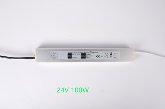 Modo elettronico impermeabile all'aperto di commutazione del driver 24V 100W di 50/60Hz LED