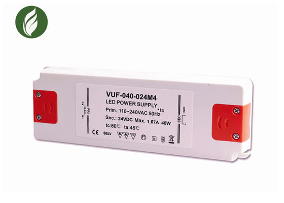 Plastica anticorrosiva ultra sottile dell'interno del driver 40W 24V di illuminazione LED