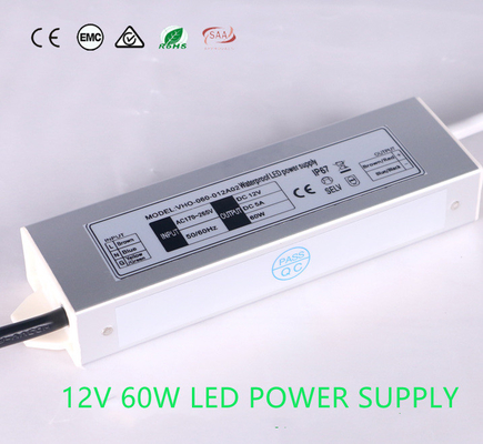 alimentazione elettrica all'aperto leggera 60W 24VDC, driver a prova d'umidità del cv LED