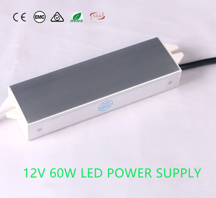 alimentazione elettrica all'aperto leggera 60W 24VDC, driver a prova d'umidità del cv LED