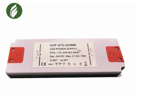 Driver ultra sottile Durable Plastic Material di CC LED del CE 3.1A 24V