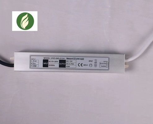 Luce all'aperto di Lightweight For Strip del driver di CC 12V LED del CE 45W