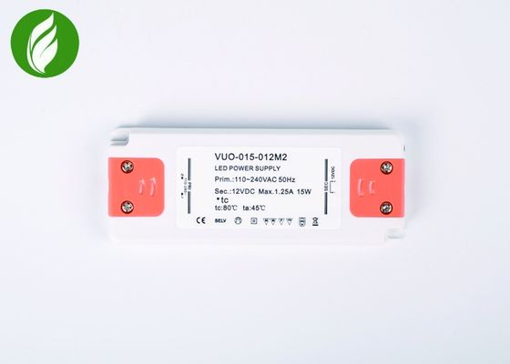 Driver ultra sottile Thickness della luce di striscia 15W LED 12mm Heatproof