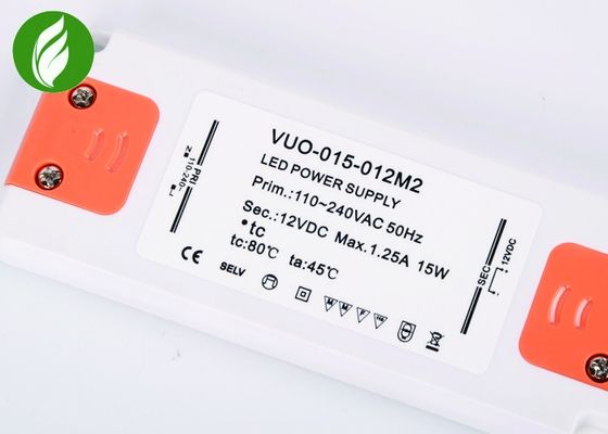 Driver ultra sottile Thickness della luce di striscia 15W LED 12mm Heatproof