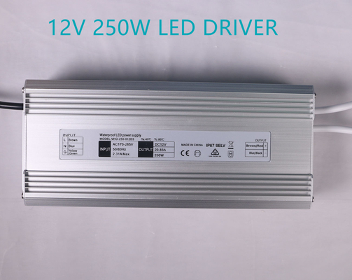 Alimentazione elettrica impermeabile durevole antiruggine del LED IP67 multiuso