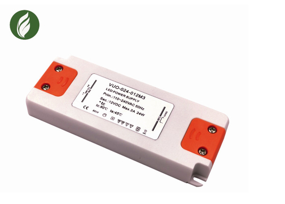 alimentazione elettrica della luce di striscia di 12V 2A LED, driver ultraleggero Flicker Free del LED