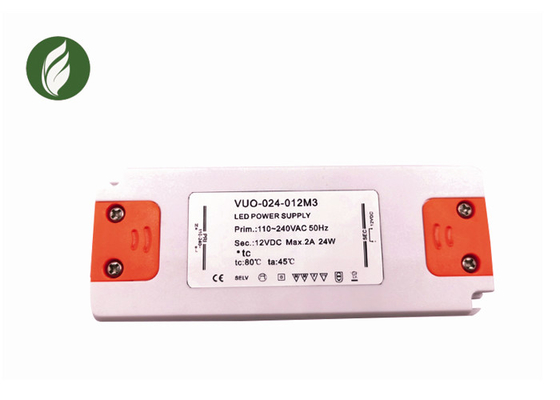 alimentazione elettrica della luce di striscia di 12V 2A LED, driver ultraleggero Flicker Free del LED
