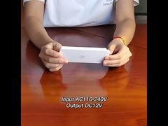 Mirror Lights 12W Flicker Free LED Driver , Ultralight Plastic Power Supply